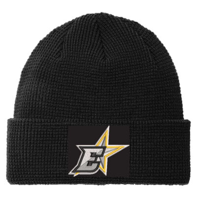 C955 Emb - Thermal Knit Cuffed Beanie Thumbnail