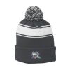 Stripe Pom Pom Beanie Thumbnail