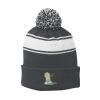 Stripe Pom Pom Beanie Thumbnail