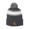 Stripe Pom Pom Beanie Thumbnail
