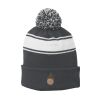 Stripe Pom Pom Beanie Thumbnail