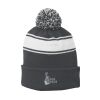 Stripe Pom Pom Beanie Thumbnail