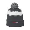 Stripe Pom Pom Beanie Thumbnail