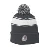 Stripe Pom Pom Beanie Thumbnail
