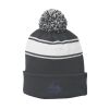 Stripe Pom Pom Beanie Thumbnail