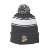 Stripe Pom Pom Beanie Thumbnail