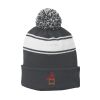 Stripe Pom Pom Beanie Thumbnail