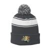 Stripe Pom Pom Beanie Thumbnail