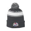 Stripe Pom Pom Beanie Thumbnail