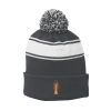 Stripe Pom Pom Beanie Thumbnail