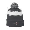 Stripe Pom Pom Beanie Thumbnail