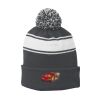 Stripe Pom Pom Beanie Thumbnail