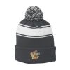 Stripe Pom Pom Beanie Thumbnail