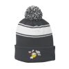 Stripe Pom Pom Beanie Thumbnail