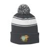 Stripe Pom Pom Beanie Thumbnail