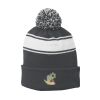 Stripe Pom Pom Beanie Thumbnail