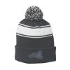 Stripe Pom Pom Beanie Thumbnail