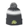 Stripe Pom Pom Beanie Thumbnail