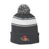 Stripe Pom Pom Beanie Thumbnail