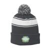 Stripe Pom Pom Beanie Thumbnail