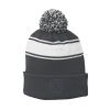 Stripe Pom Pom Beanie Thumbnail