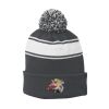 Stripe Pom Pom Beanie Thumbnail