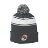 Stripe Pom Pom Beanie Thumbnail