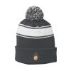 Stripe Pom Pom Beanie Thumbnail