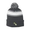 Stripe Pom Pom Beanie Thumbnail