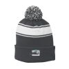 Stripe Pom Pom Beanie Thumbnail