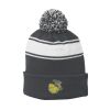 Stripe Pom Pom Beanie Thumbnail