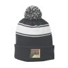 Stripe Pom Pom Beanie Thumbnail
