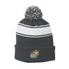 Stripe Pom Pom Beanie Thumbnail
