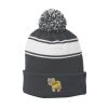 Stripe Pom Pom Beanie Thumbnail
