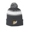 Stripe Pom Pom Beanie Thumbnail