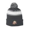 Stripe Pom Pom Beanie Thumbnail