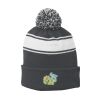 Stripe Pom Pom Beanie Thumbnail