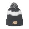 Stripe Pom Pom Beanie Thumbnail