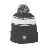 Stripe Pom Pom Beanie Thumbnail