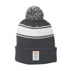 Stripe Pom Pom Beanie Thumbnail