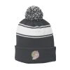 Stripe Pom Pom Beanie Thumbnail