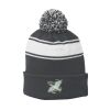 Stripe Pom Pom Beanie Thumbnail