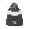 Stripe Pom Pom Beanie Thumbnail