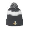 Stripe Pom Pom Beanie Thumbnail