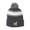 Stripe Pom Pom Beanie Thumbnail