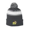 Stripe Pom Pom Beanie Thumbnail