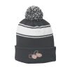 Stripe Pom Pom Beanie Thumbnail