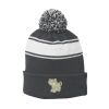Stripe Pom Pom Beanie Thumbnail