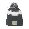 Stripe Pom Pom Beanie Thumbnail