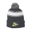 Stripe Pom Pom Beanie Thumbnail